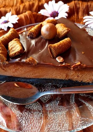 Φωτογραφία της συνταγής 🍰Cheesecake πραλίνας με Oreoμπισκότα💖