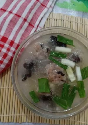 Foto resep Baso Jamur Isi keju kuah Soun