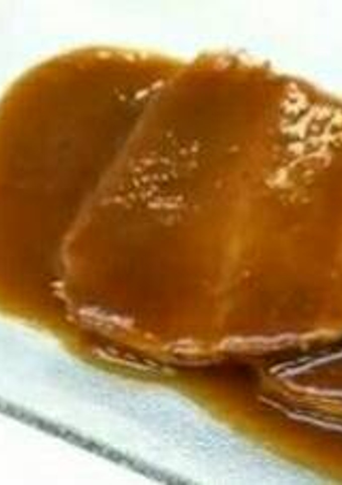 Una foto de Redondo de ternera con salsa