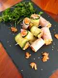 Canelones de hummus