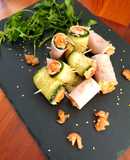 Canelones de hummus