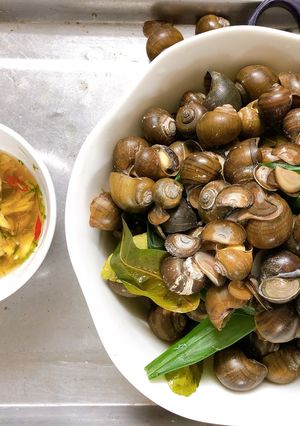 Hình của món Ốc mít luộc.