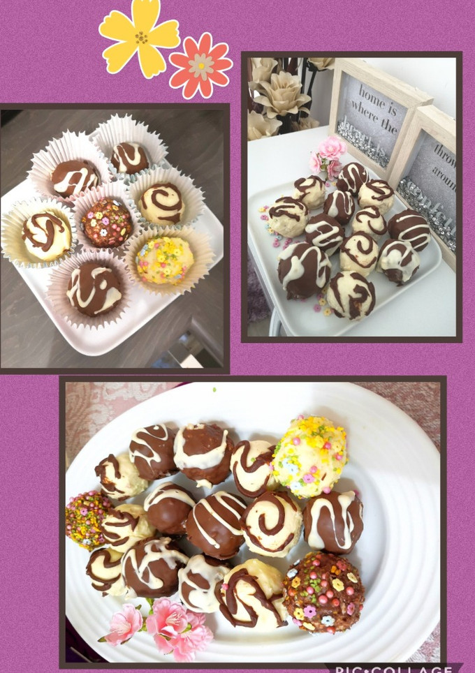 A picture of Choco dates balls.
