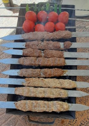 عکسی از دستور کباب کوبیده بوقلمون وکباب کوبیده گوشت شتر