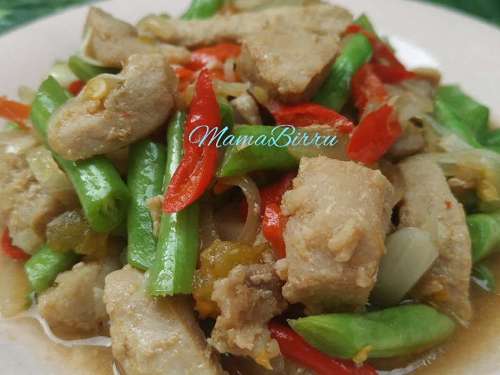 Resep: Tumis Baby Buncis Tuna Yang Enak