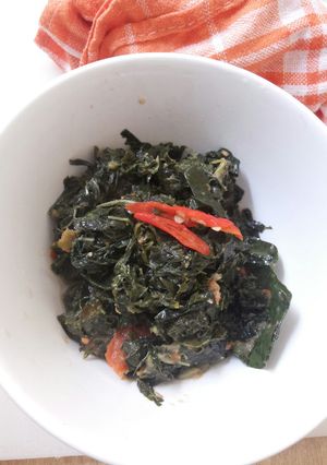 Foto resep Tumis Daun Singkong