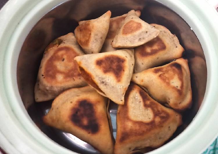 How to Prepare Award-winning No fry samosas (baked)