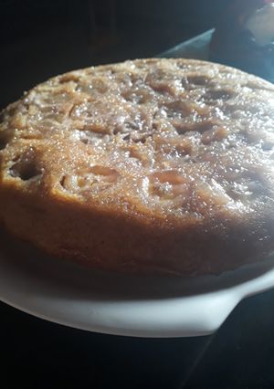 Una foto de Torta de banana sin horno