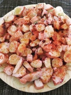 Una foto de Pulpo a la gallega