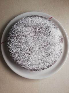 Foto di Torta cacao e cocco senza glutine e senza lattosio