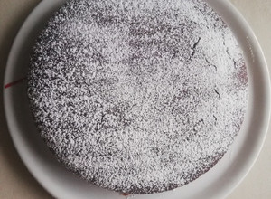 Foto di Torta cacao e cocco senza glutine e senza lattosio