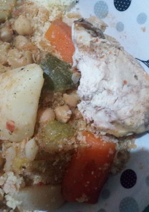 صورة لوصفة بربوشة يوم الجمعة
