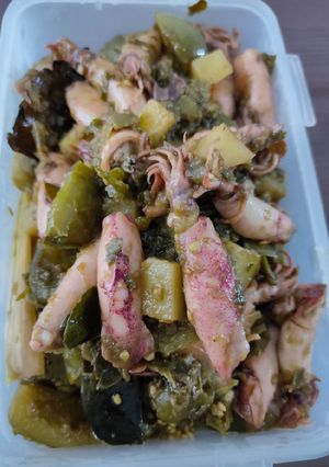 Foto resep Sambel Ijo Cumi Asin dan Kentang