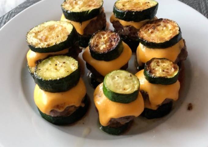 Zucchini sliders