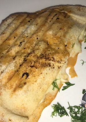 Una foto de Pita con pollo
