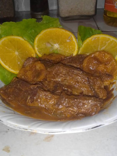 Una foto de Asado a la naranja en olla de presión