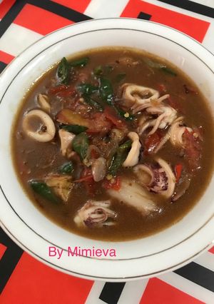 Foto resep Cumi cabe hijau