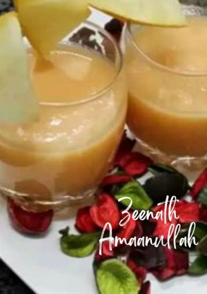 A picture of Cantaloupe Smoothie.