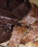 Budines de cacao amargo y de limón!! Con baño de glasé!!