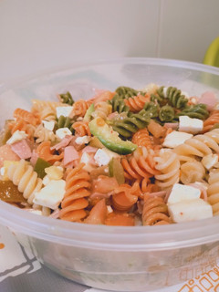 Una foto de Ensalada de pasta en 20 min
