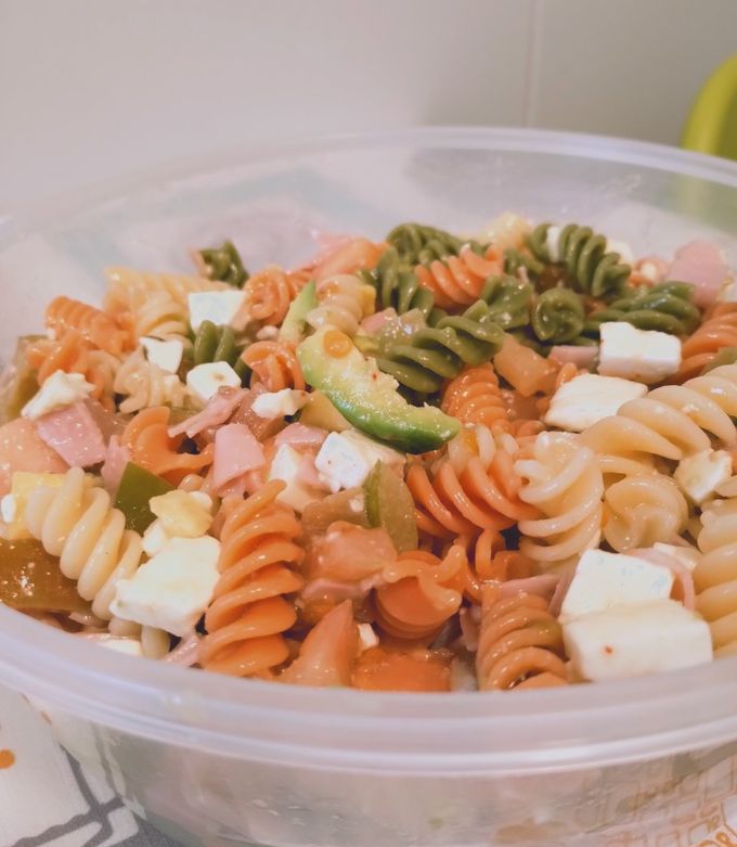 Foto principal de Ensalada de pasta en 20 min