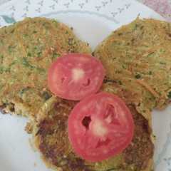 Una foto de Hamburguesas saludables de verduras