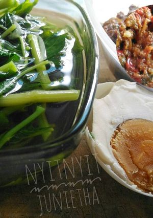 Foto resep Sayur kunci sambal teri