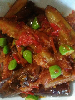 Foto resep Sambel terong pete