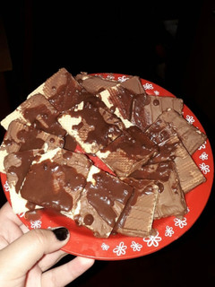 Una foto de Galletas con chocolate