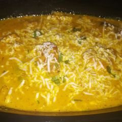 A picture of Shahi Matar Paneer masala.