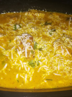 A picture of Shahi Matar Paneer masala.