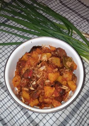 Foto resep Sambel goreng kentang ati ampela