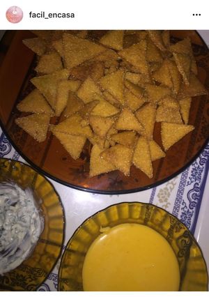 Una foto de Doritos caseros😍