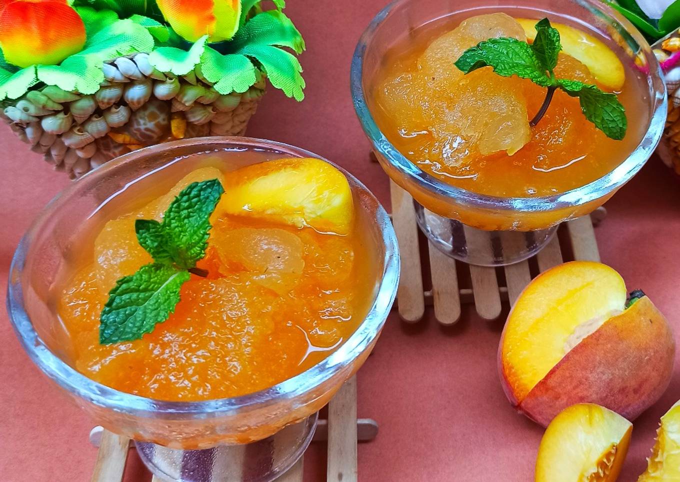 🍑 Peach slush