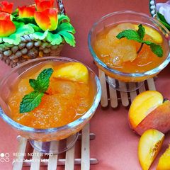 🍑 Peach slush A picture of 🍑 Peach slush.