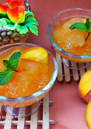 A picture of 🍑 Peach slush.