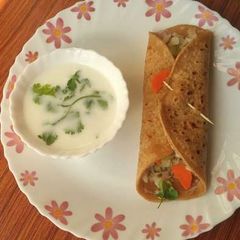 A picture of Cram Clutched Chapatis.