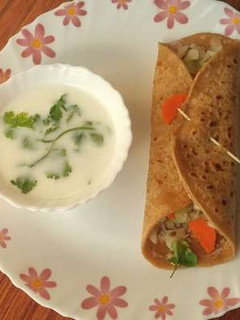 A picture of Cram Clutched Chapatis.