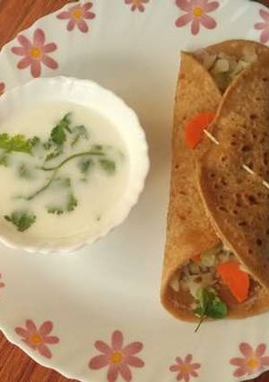 A picture of Cram Clutched Chapatis.