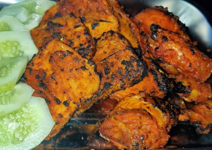 Ayam bakar bumbu padang