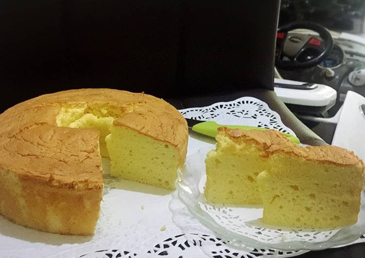 Cream cheese chiffon cake