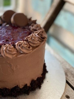 Una foto de Cobertura para tartas de chocolate sabor Petit suisse 🍫👦🏻🧒🏼