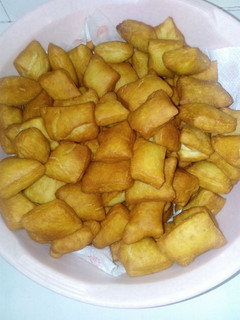 A picture of Spicy mandazi.