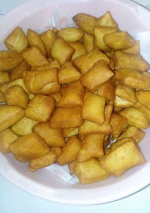 A picture of Spicy mandazi.