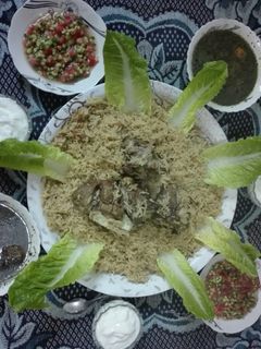 صورة لوصفة مندي لحم بعظامو