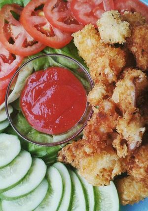 Hình của món Calamari (Mực chiên giòn).