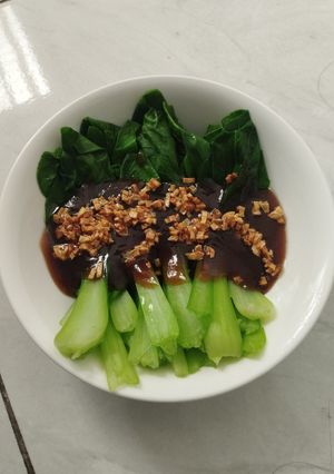 Foto resep Pokcoy Saus Bawang Putih