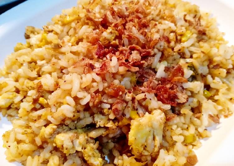 Resep masakan Nasi Goreng Kari | Cara Masak Nasi Goreng Kari Yang Lezat Sekali