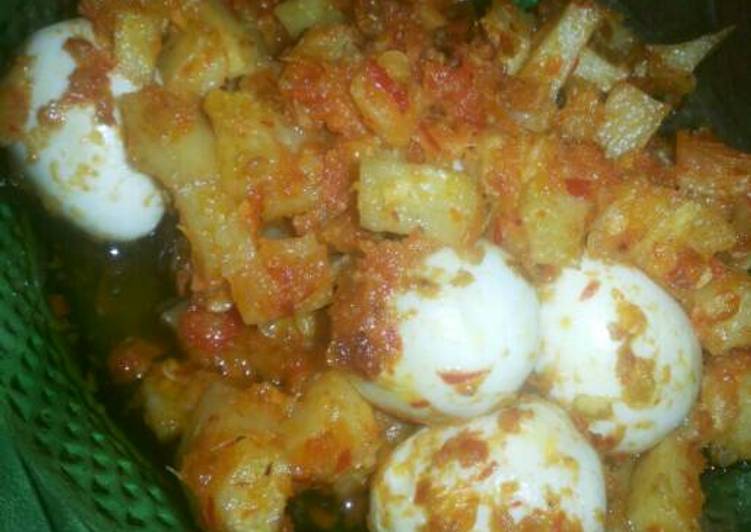 Bagaimana Menyiapkan Kentang telur puyuh balado, Bikin Ngiler