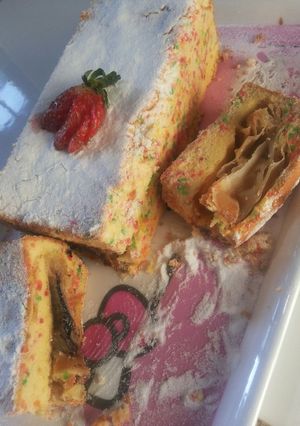 Foto resep Happy Cake with Choco Pastry
